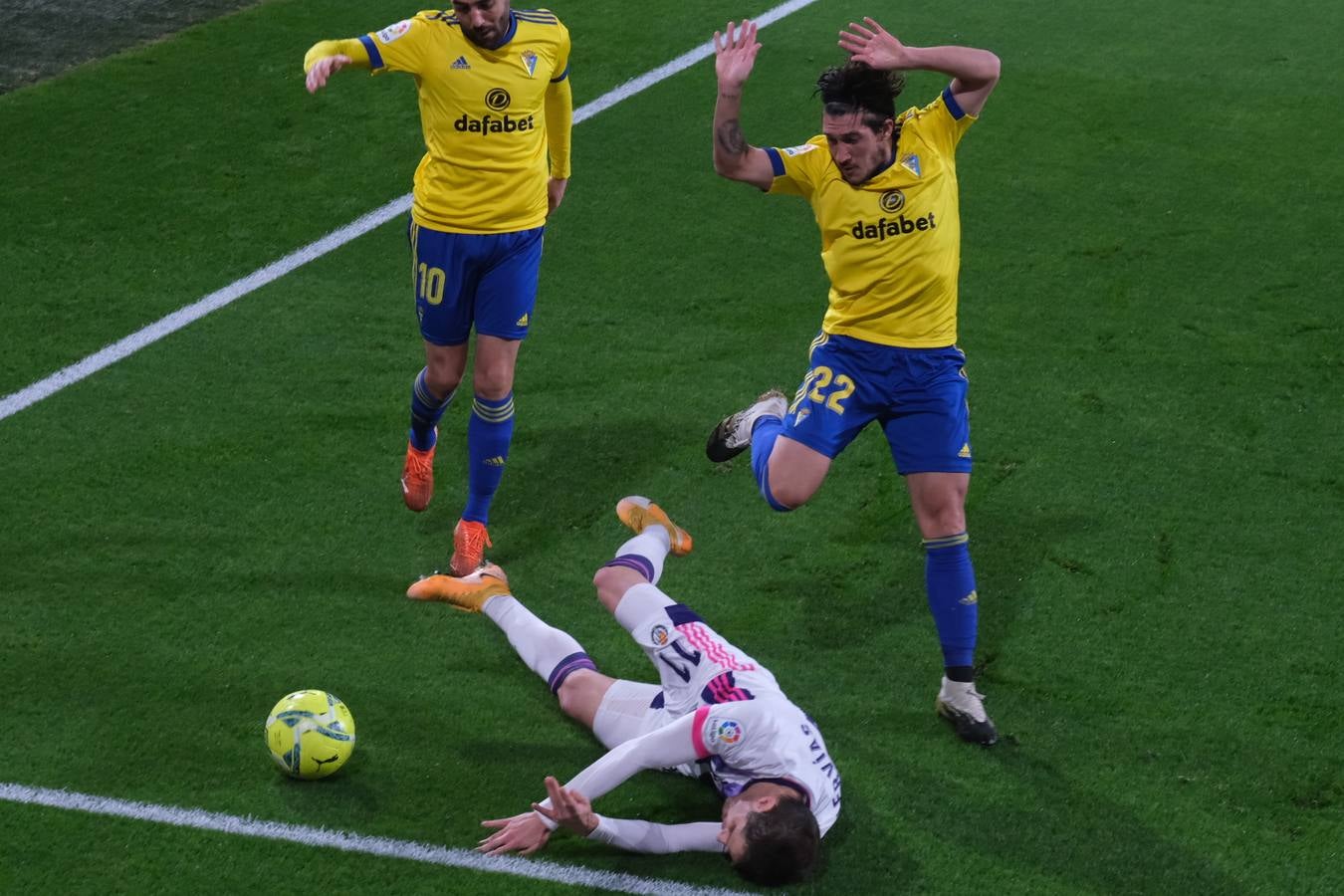 Cádiz - Valladolid (0-0), en imágenes