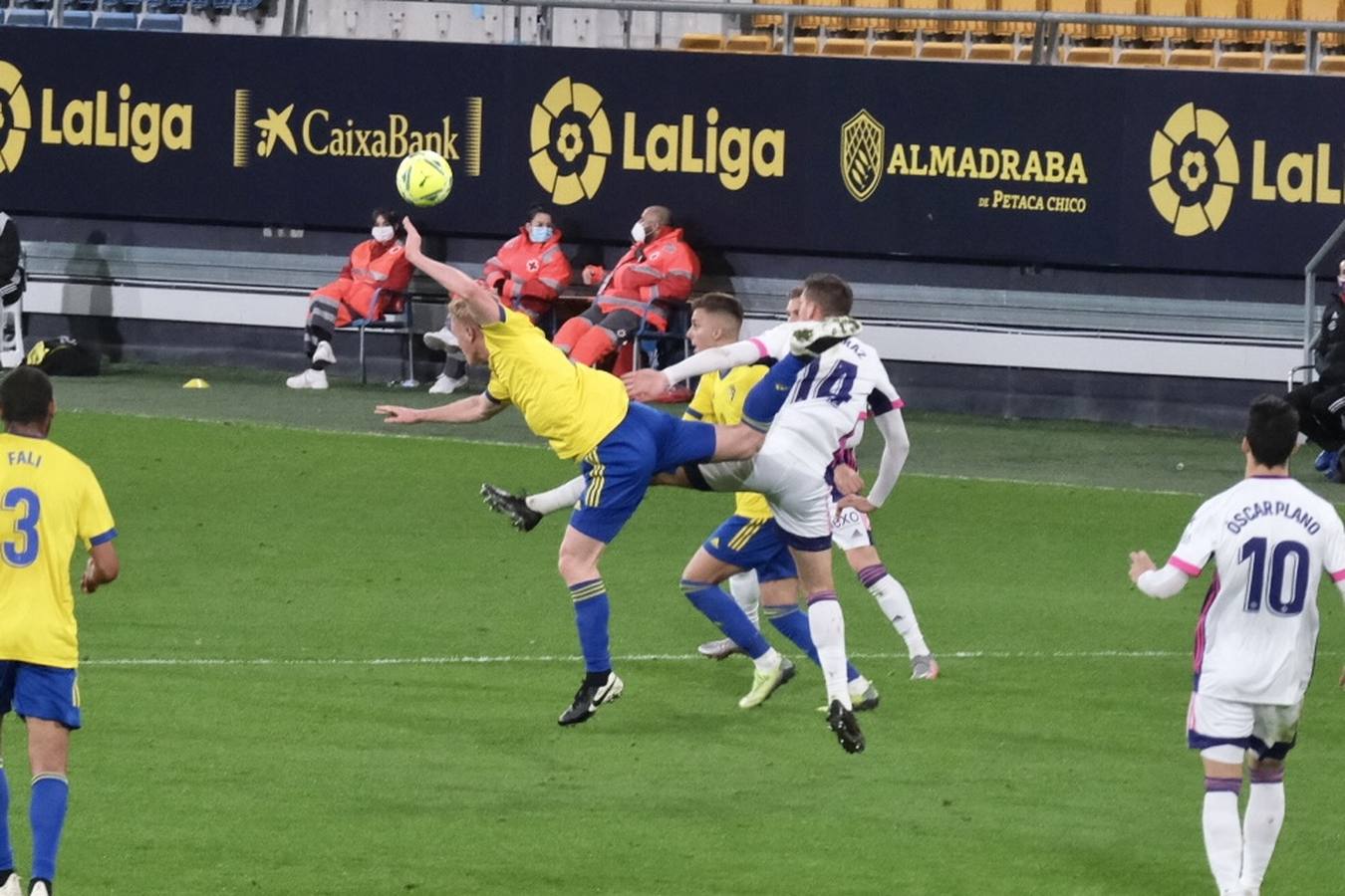 Cádiz - Valladolid (0-0), en imágenes