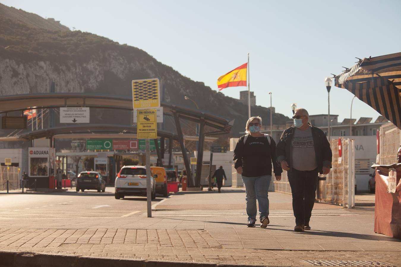 En imágenes, el Campo de Gibraltar celebra el acuerdo entre España y Reino Unido