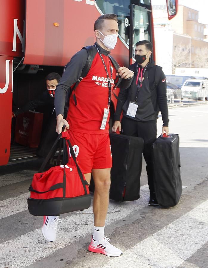 Ambiente de un derbi marcado por el coronavirus