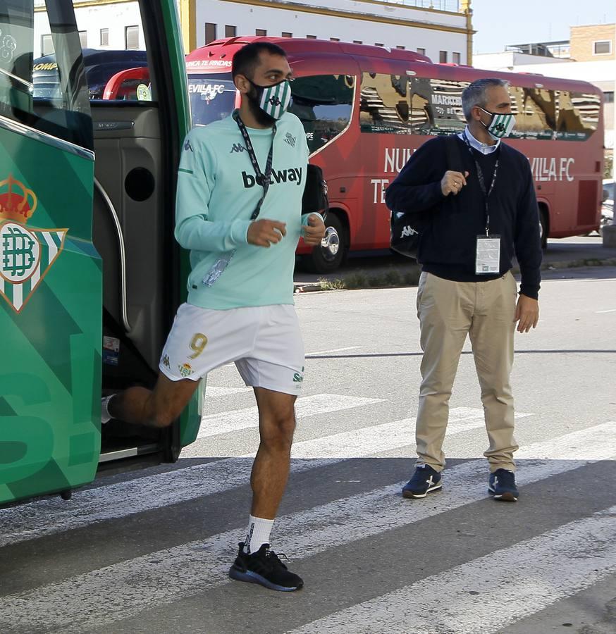 Ambiente de un derbi marcado por el coronavirus