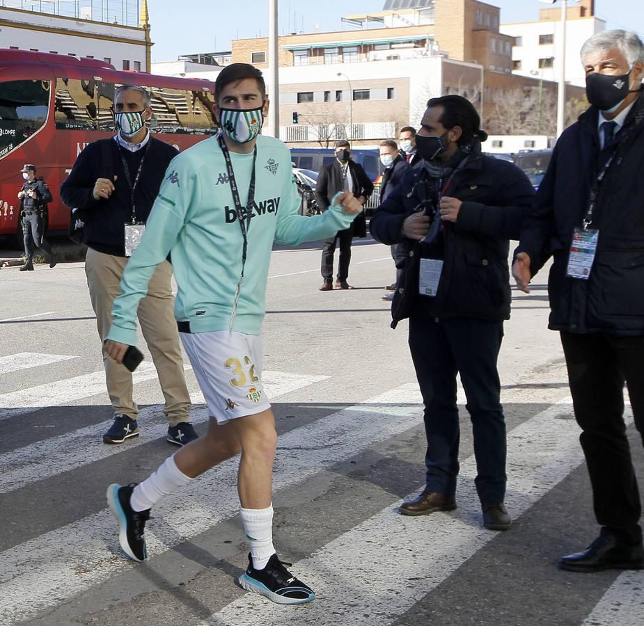 Ambiente de un derbi marcado por el coronavirus