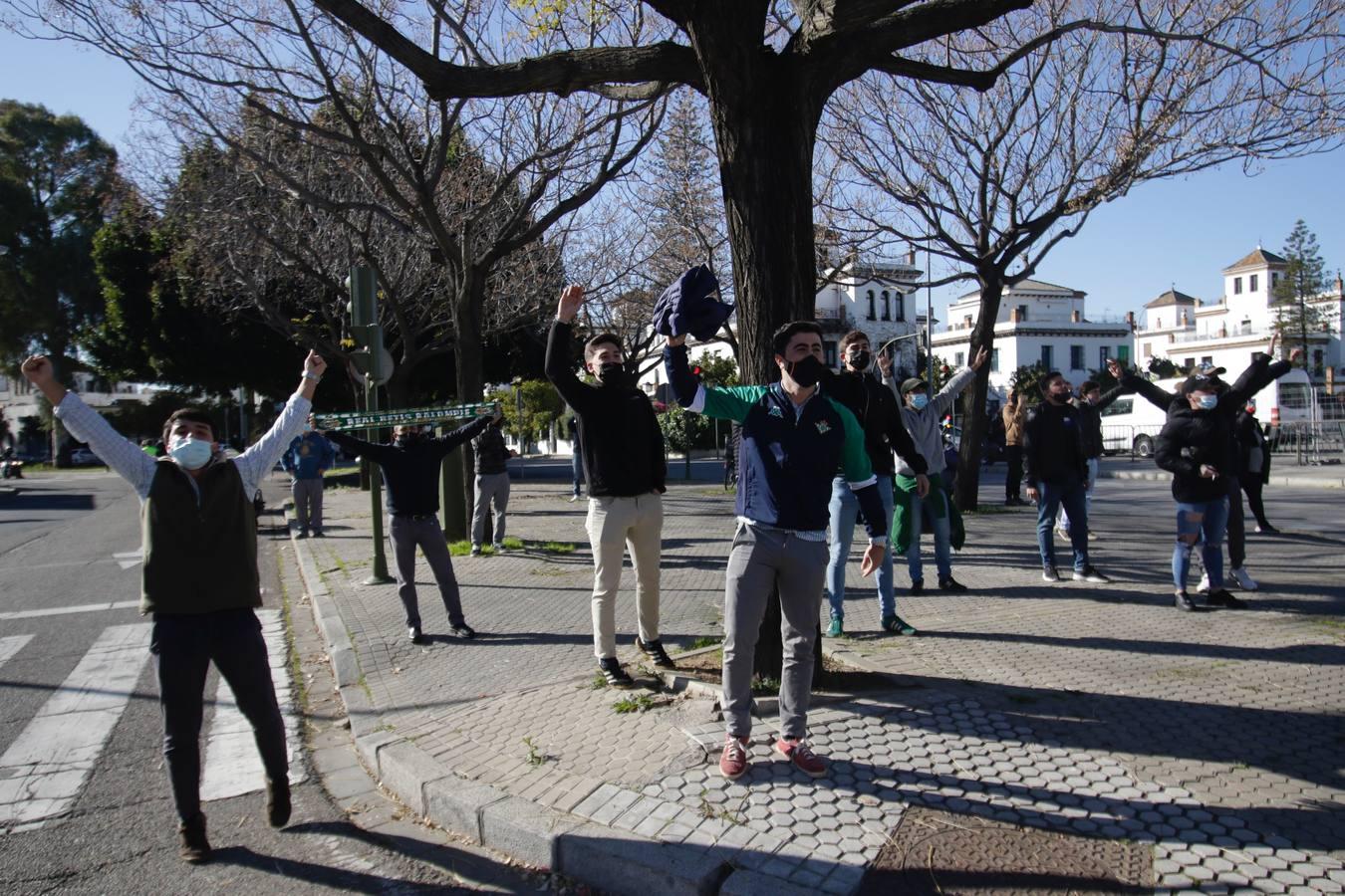 Ambiente de un derbi marcado por el coronavirus