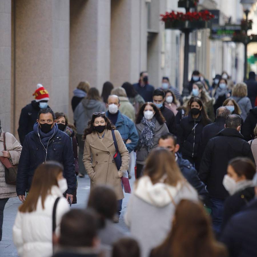 El ambiente de compras en el Centro y Santa Rosa, en imágenes