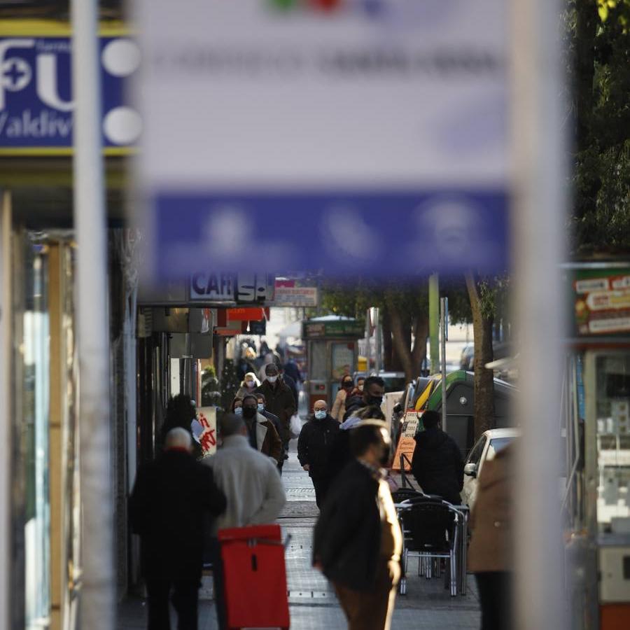 El ambiente de compras en el Centro y Santa Rosa, en imágenes