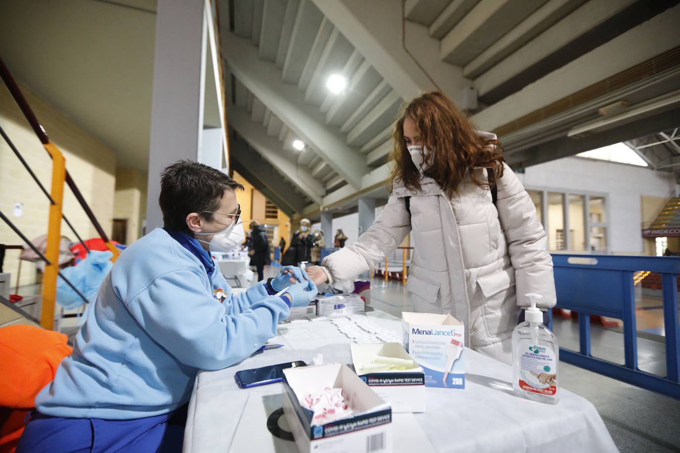 En imágenes, los test del Covid a los docentes en Córdoba