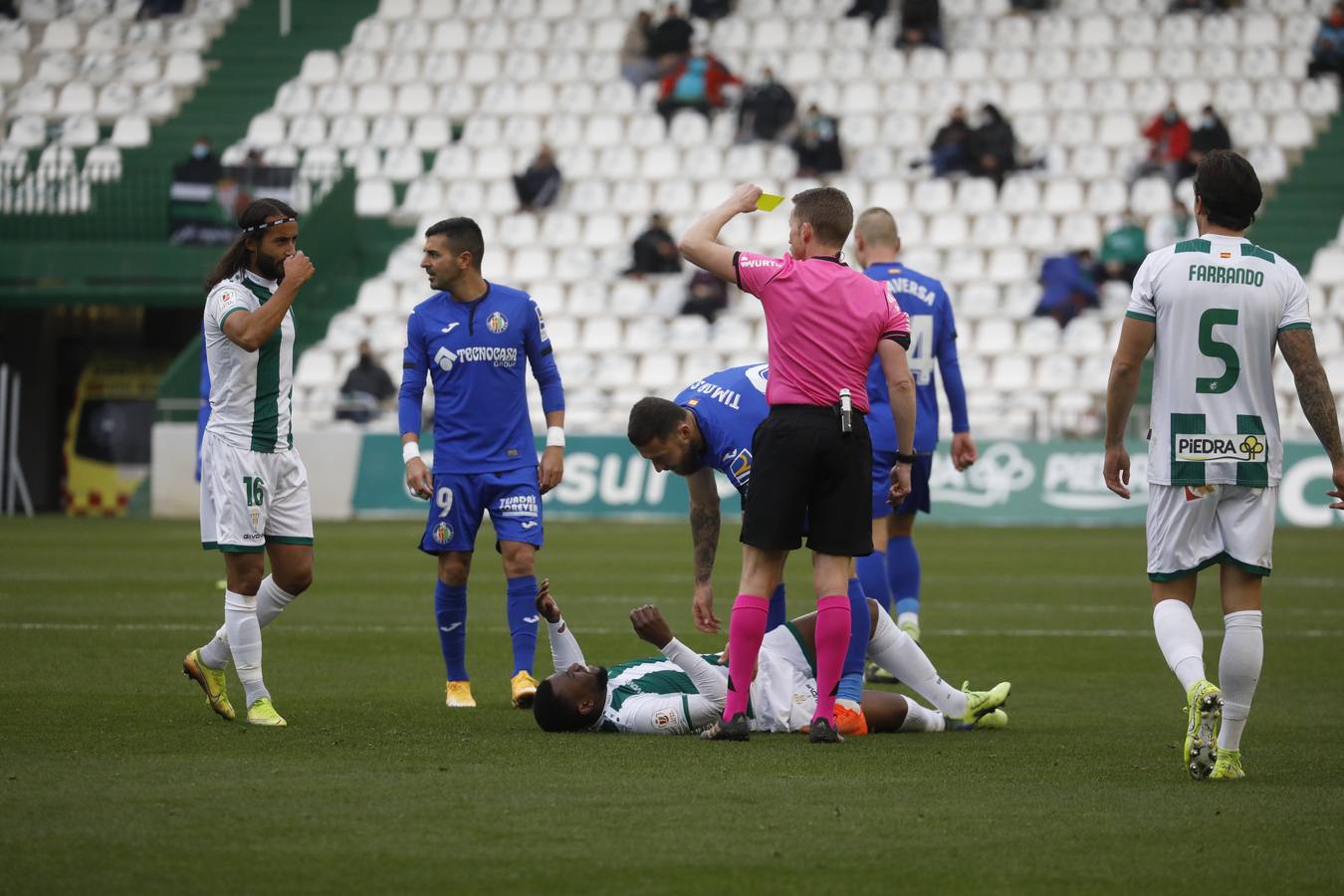 Las mejores jugadas y la celebración del Córdoba CF - Getafe CF, en imágenes