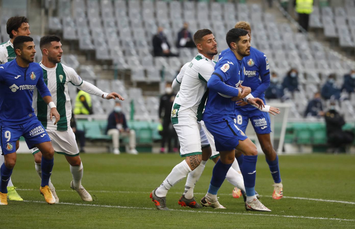 Las mejores jugadas y la celebración del Córdoba CF - Getafe CF, en imágenes