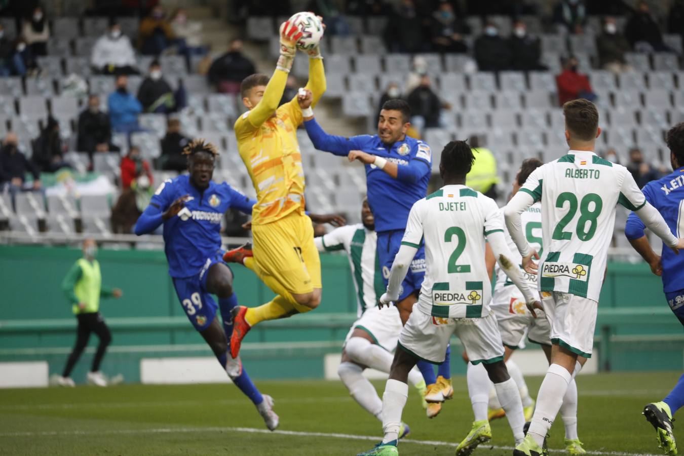 Las mejores jugadas y la celebración del Córdoba CF - Getafe CF, en imágenes