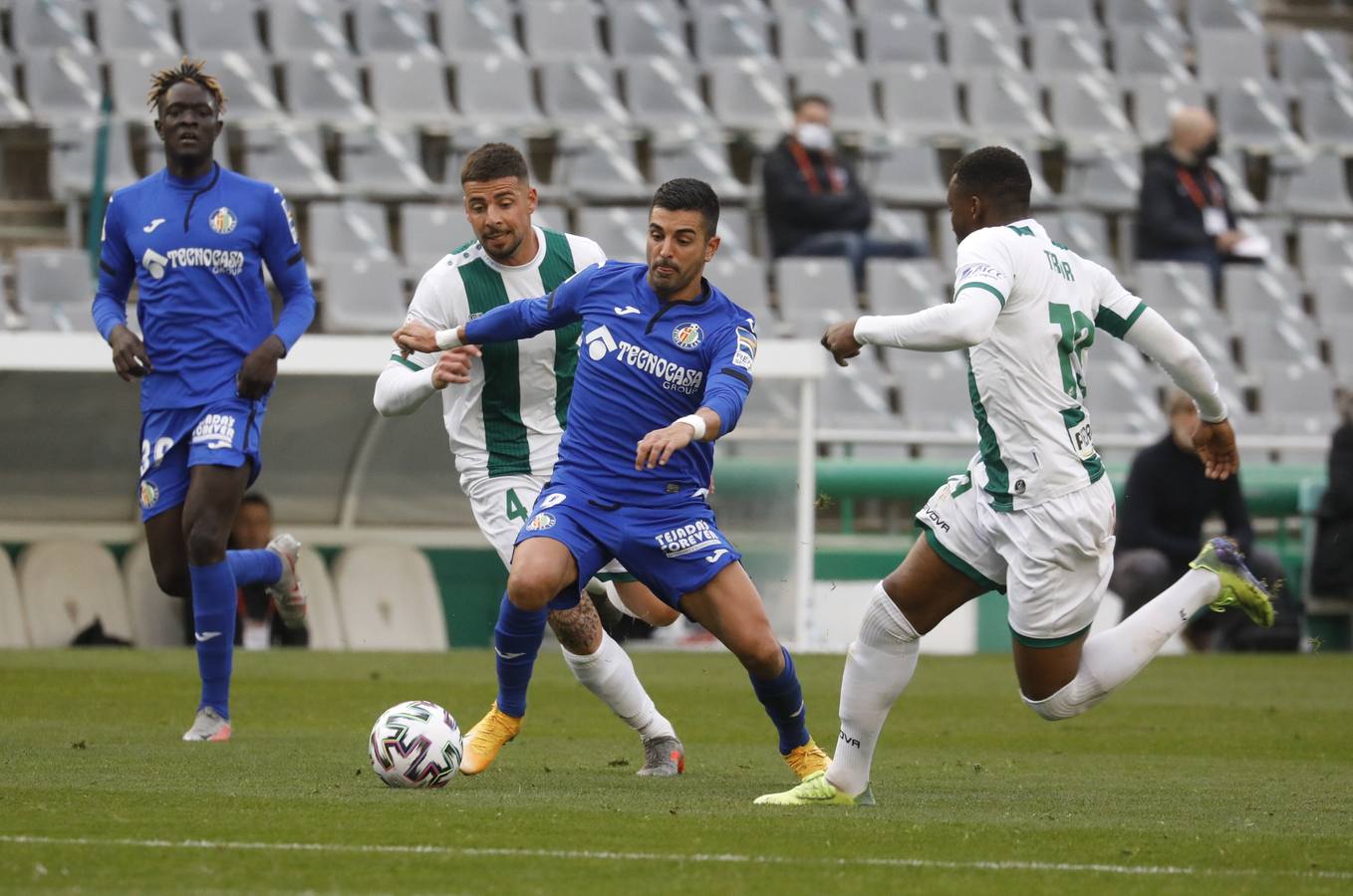 Las mejores jugadas y la celebración del Córdoba CF - Getafe CF, en imágenes