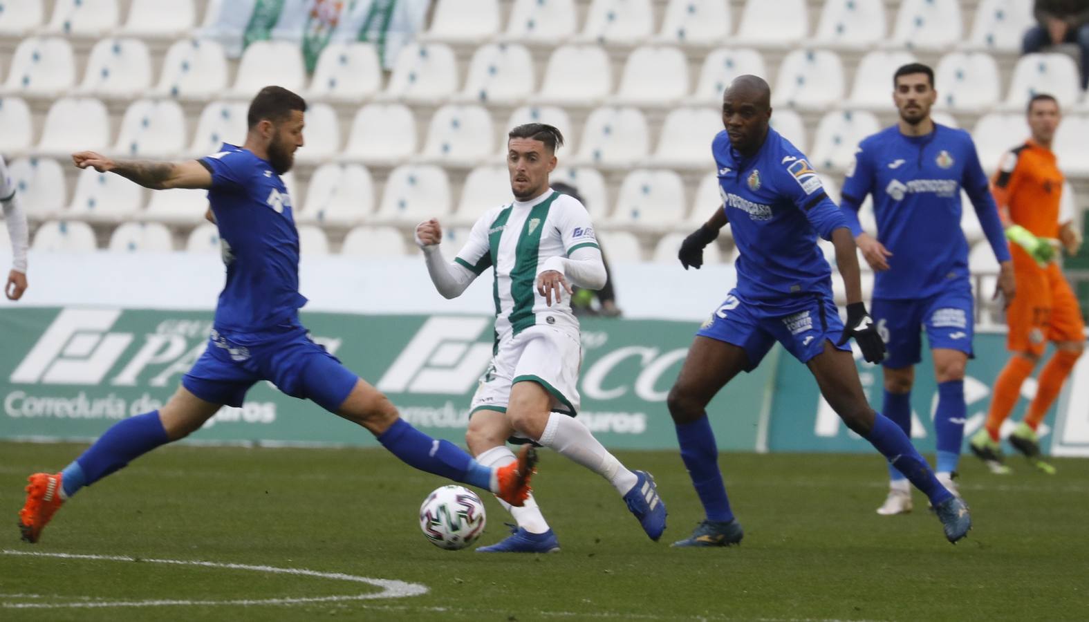 Las mejores jugadas y la celebración del Córdoba CF - Getafe CF, en imágenes