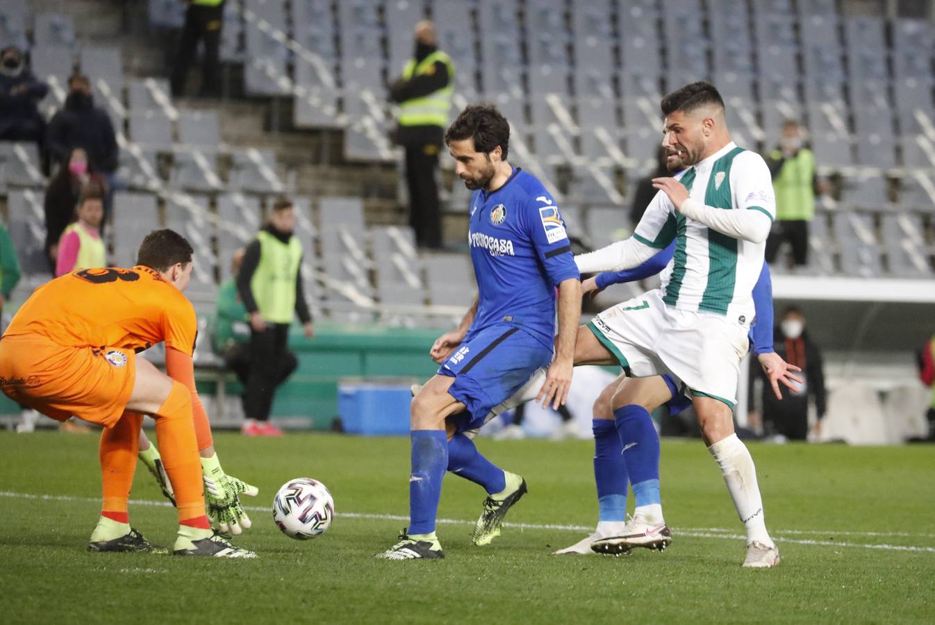 Las mejores jugadas y la celebración del Córdoba CF - Getafe CF, en imágenes