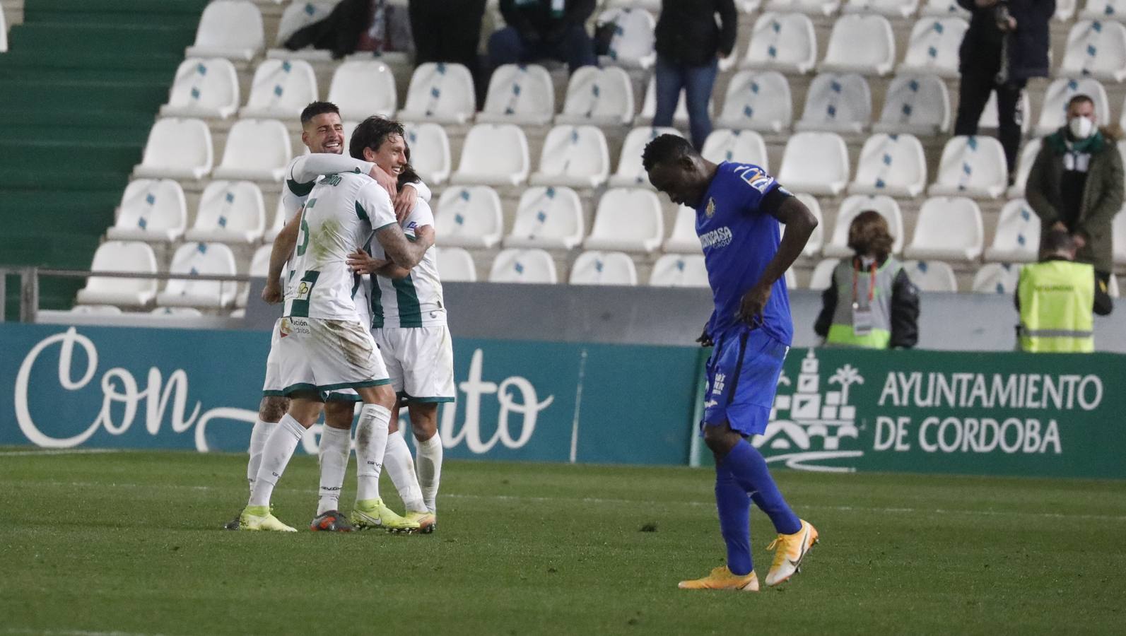 Las mejores jugadas y la celebración del Córdoba CF - Getafe CF, en imágenes