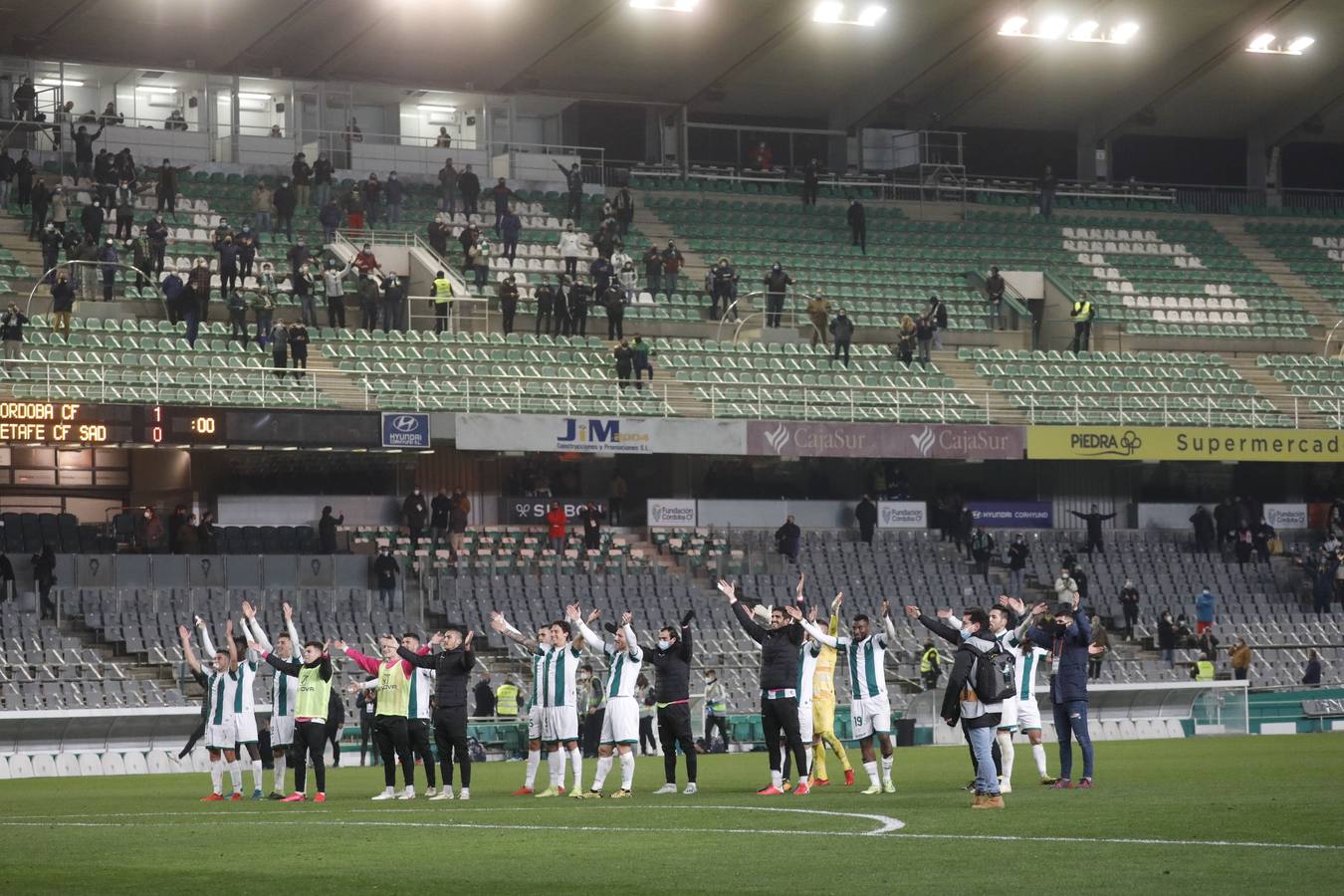 Las mejores jugadas y la celebración del Córdoba CF - Getafe CF, en imágenes