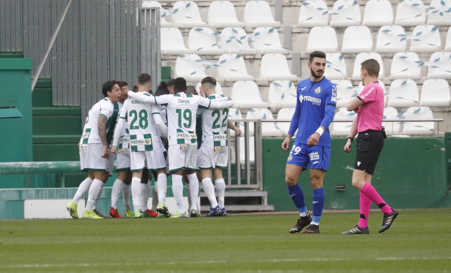 Las mejores jugadas y la celebración del Córdoba CF - Getafe CF, en imágenes