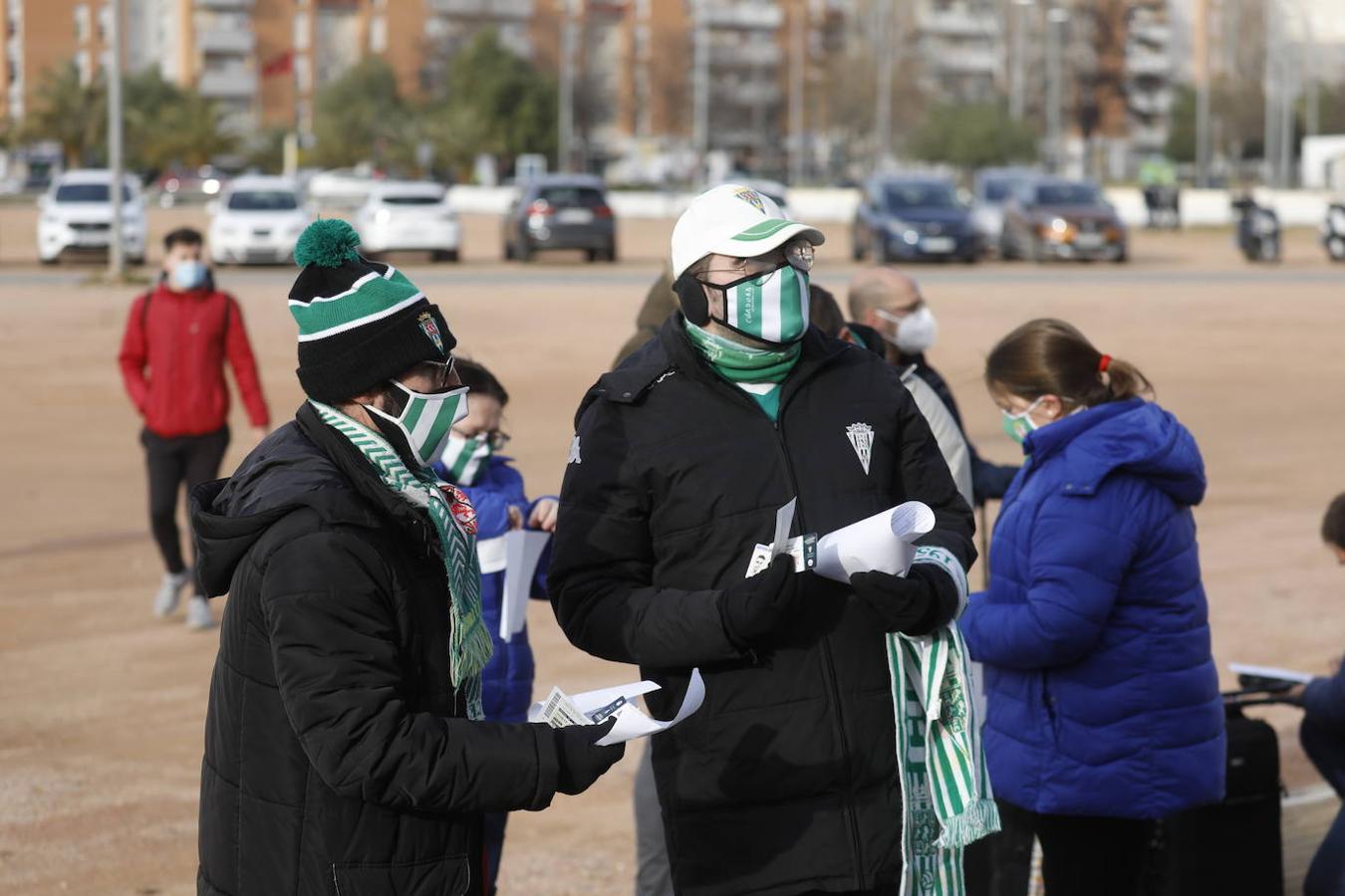 El ambientazo con 2.500 espectadores en la grada en el Córdoba CF - Getafe