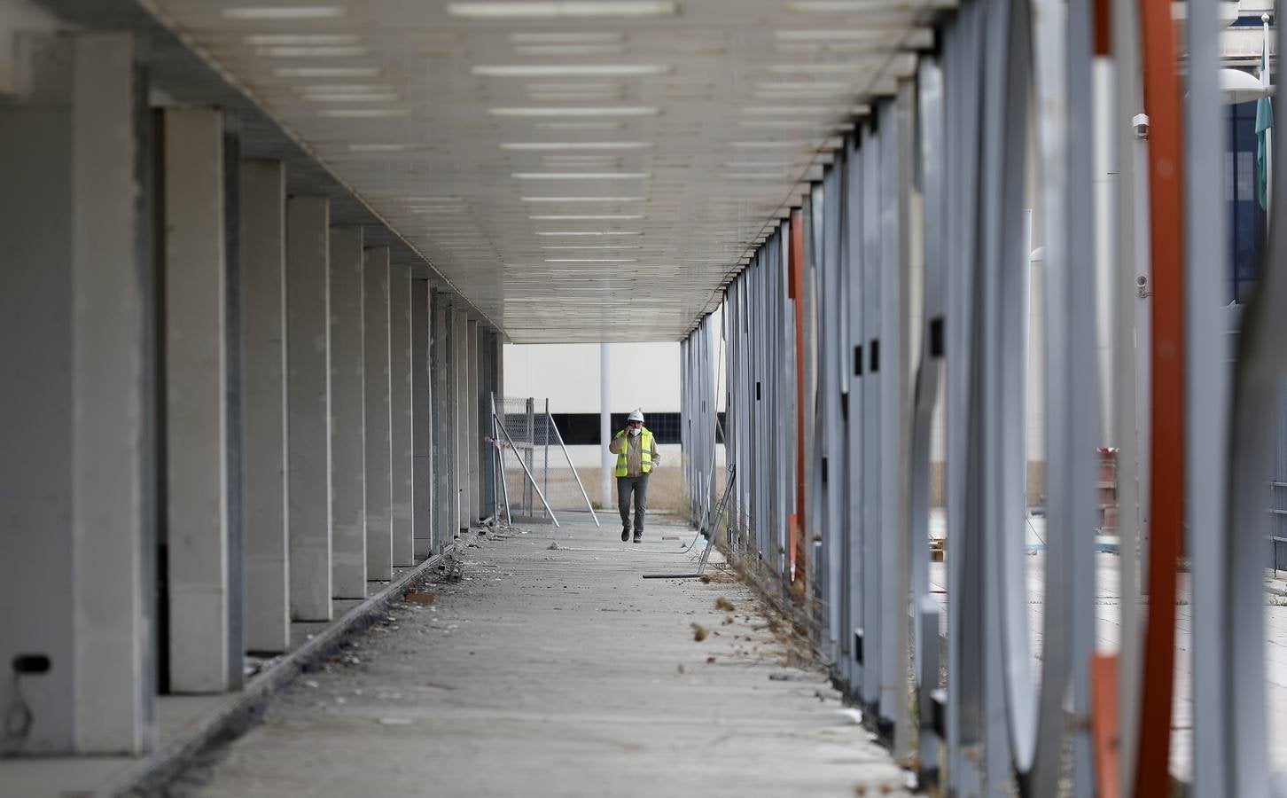 La evolución de las obras en el Centro de Ferias y Convenciones de Córdoba, en imágenes