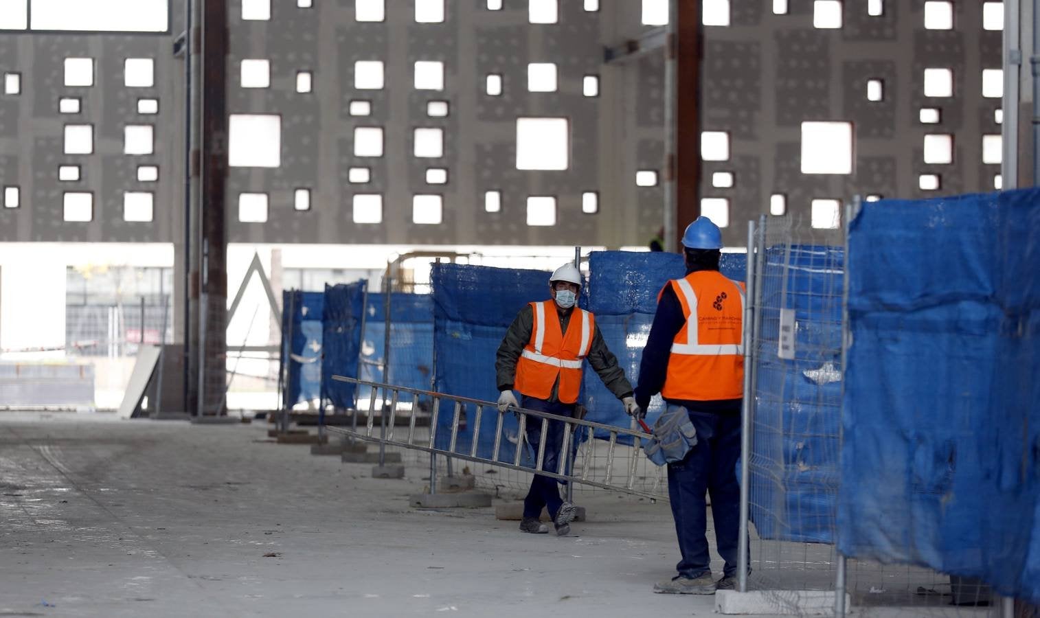 La evolución de las obras en el Centro de Ferias y Convenciones de Córdoba, en imágenes