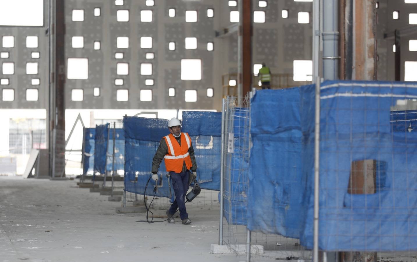 La evolución de las obras en el Centro de Ferias y Convenciones de Córdoba, en imágenes