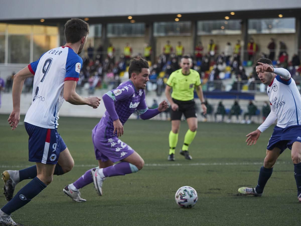 Las mejores imágenes del partido entre el Mutilvera y el Betis