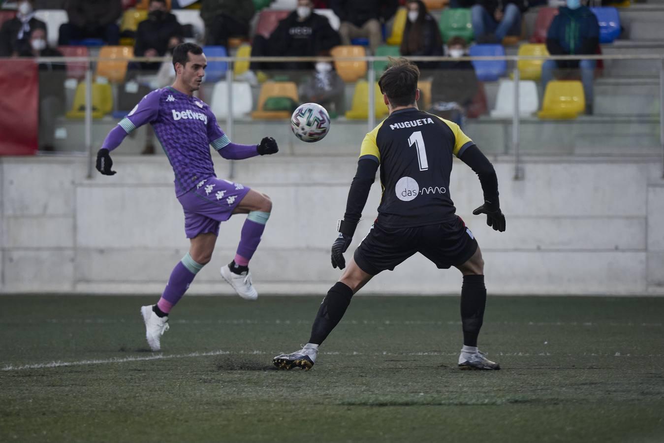 Las mejores imágenes del partido entre el Mutilvera y el Betis