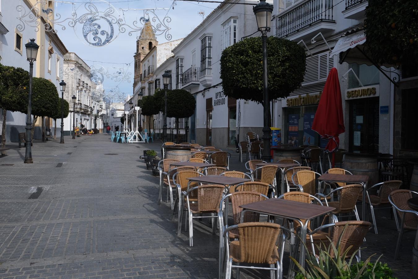 FOTOS: El frío vacía la Sierra de Cádiz en el Día de Reyes