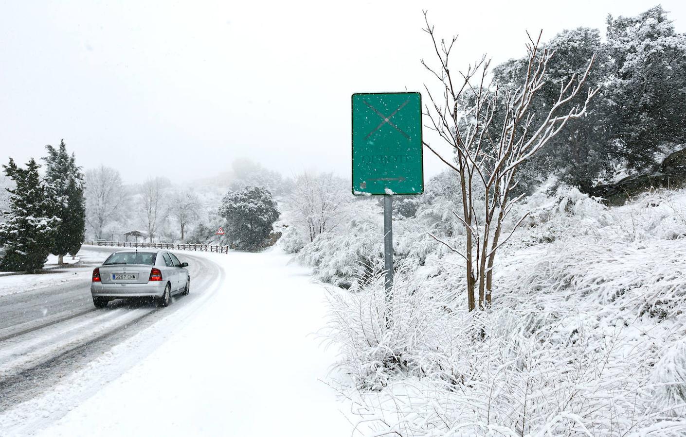 La nieve llega a Toledo