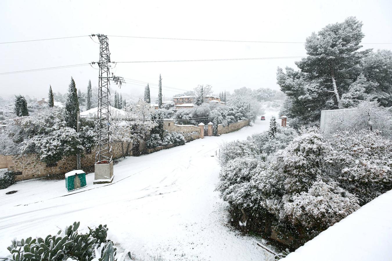 La nieve llega a Toledo