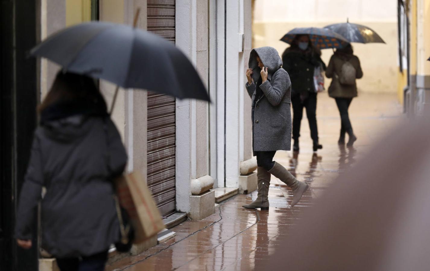 Borrasca Filomena | Mañanas de frío y lluvia invernal en Córdoba