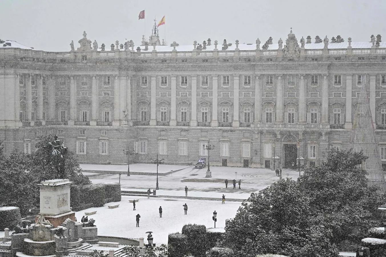 El Palacio Real, en la capital. 