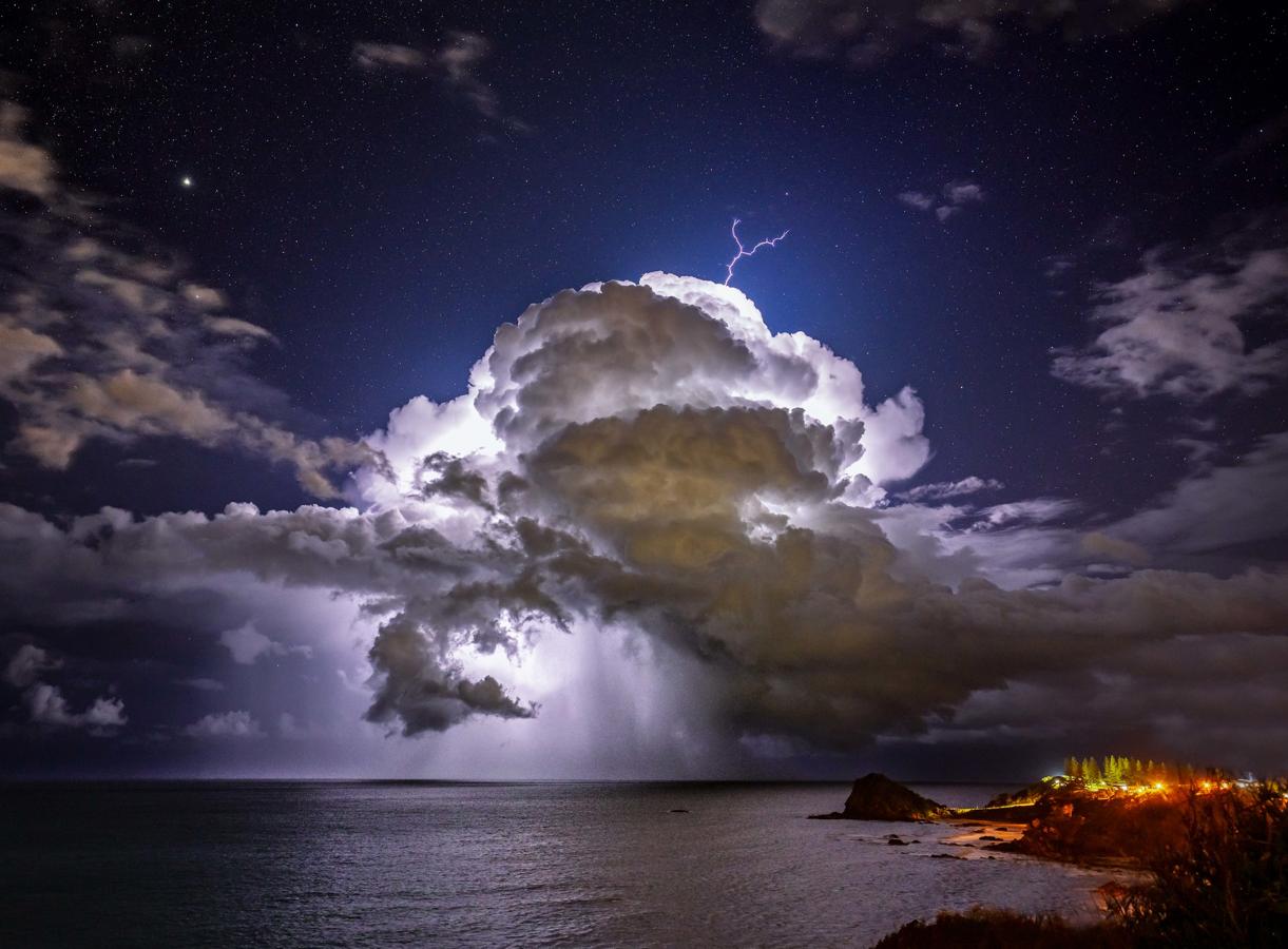 Aislados. La selección final se basó en votos, mérito fotográfico e interés meteorológico.