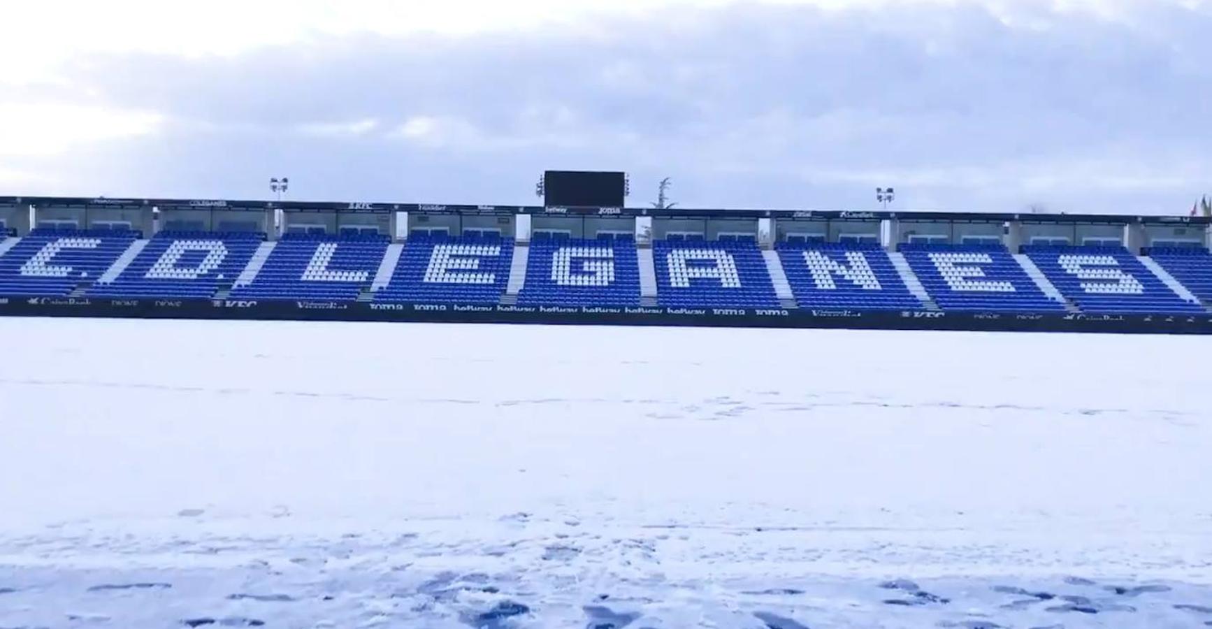 Estadio Municipal Butarque (Leganés). 