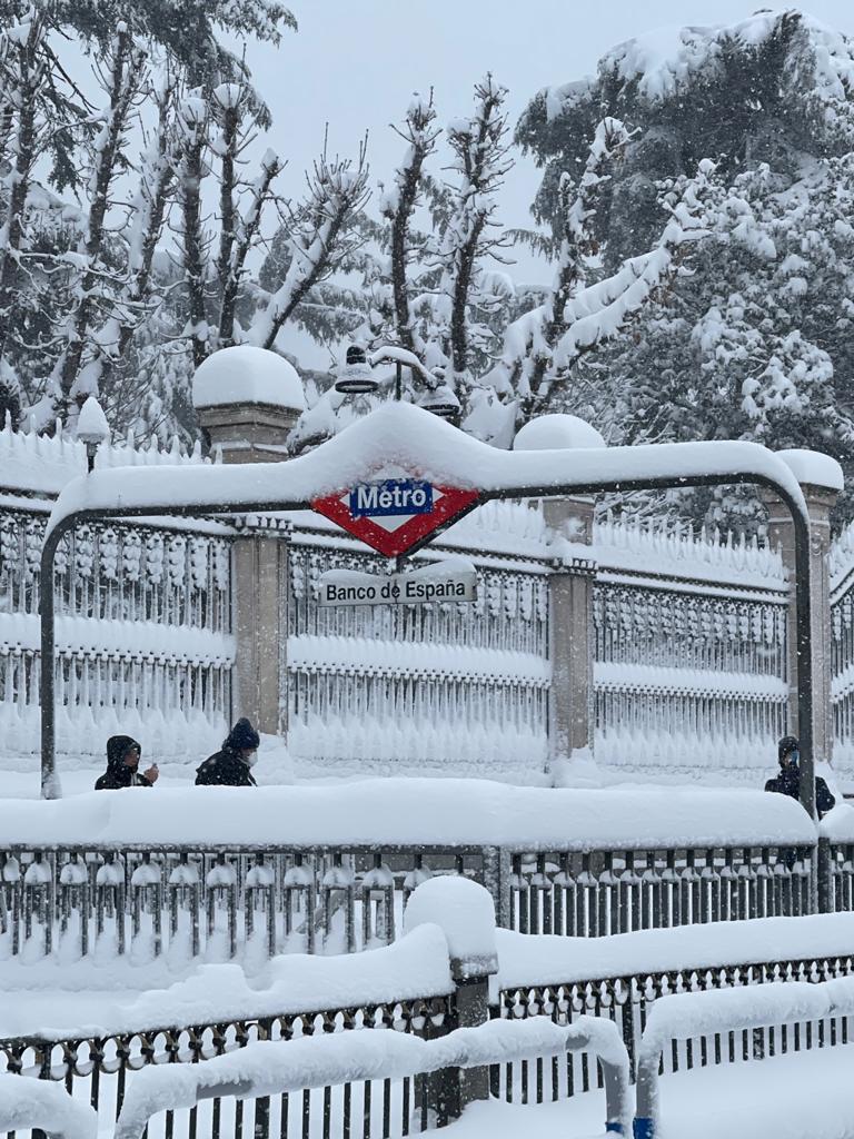 Imagen del metro de Plaza de España, en Madrid. 