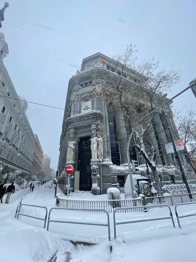 Imagen del entorno de Gran Vía - Banco de España (Madrid). 