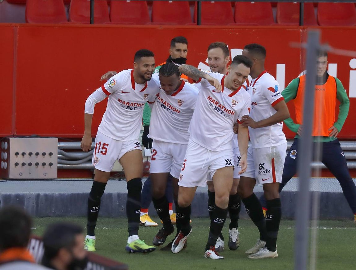 Fotogalería: Las mejores imágenes del Sevilla - Real Sociedad