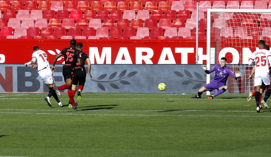 Fotogalería: Las mejores imágenes del Sevilla - Real Sociedad