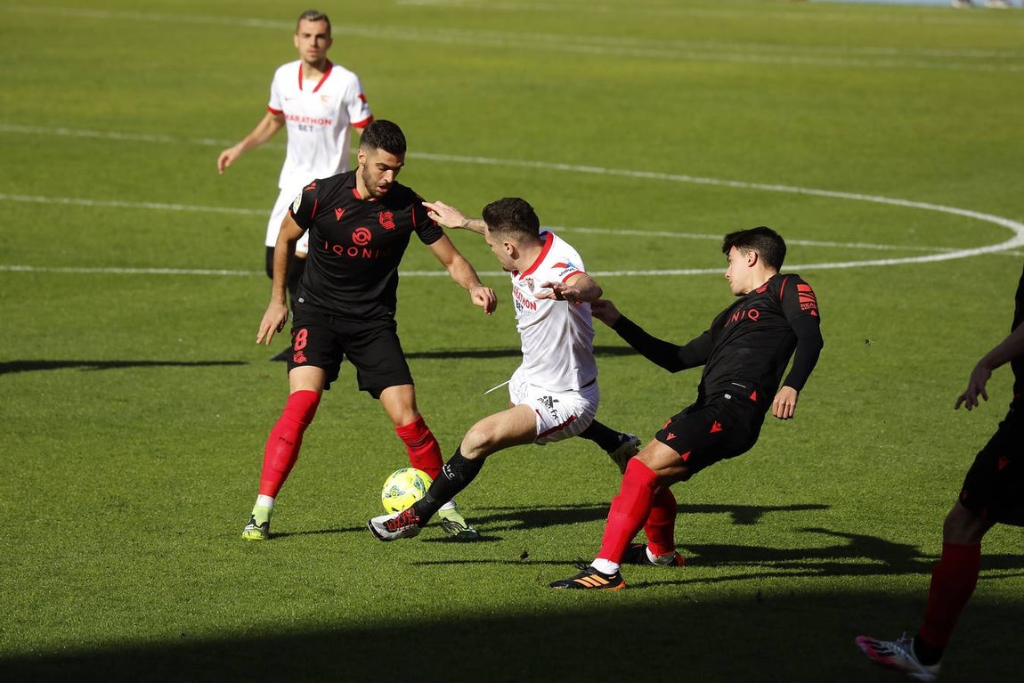 Fotogalería: Las mejores imágenes del Sevilla - Real Sociedad