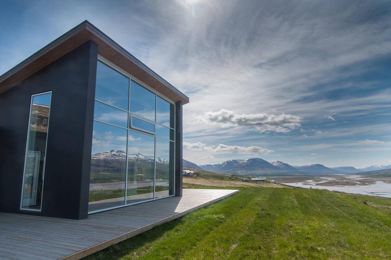 Lujosa villa nórdica en Akureyri (Islandia). Casa con capacidad para cinco huéspedes