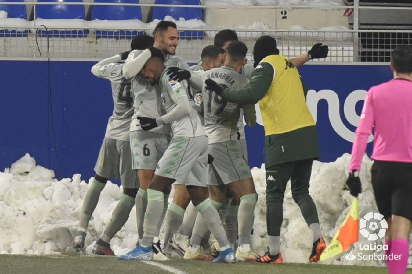 Las mejores imágenes del partido Huesca - Betis