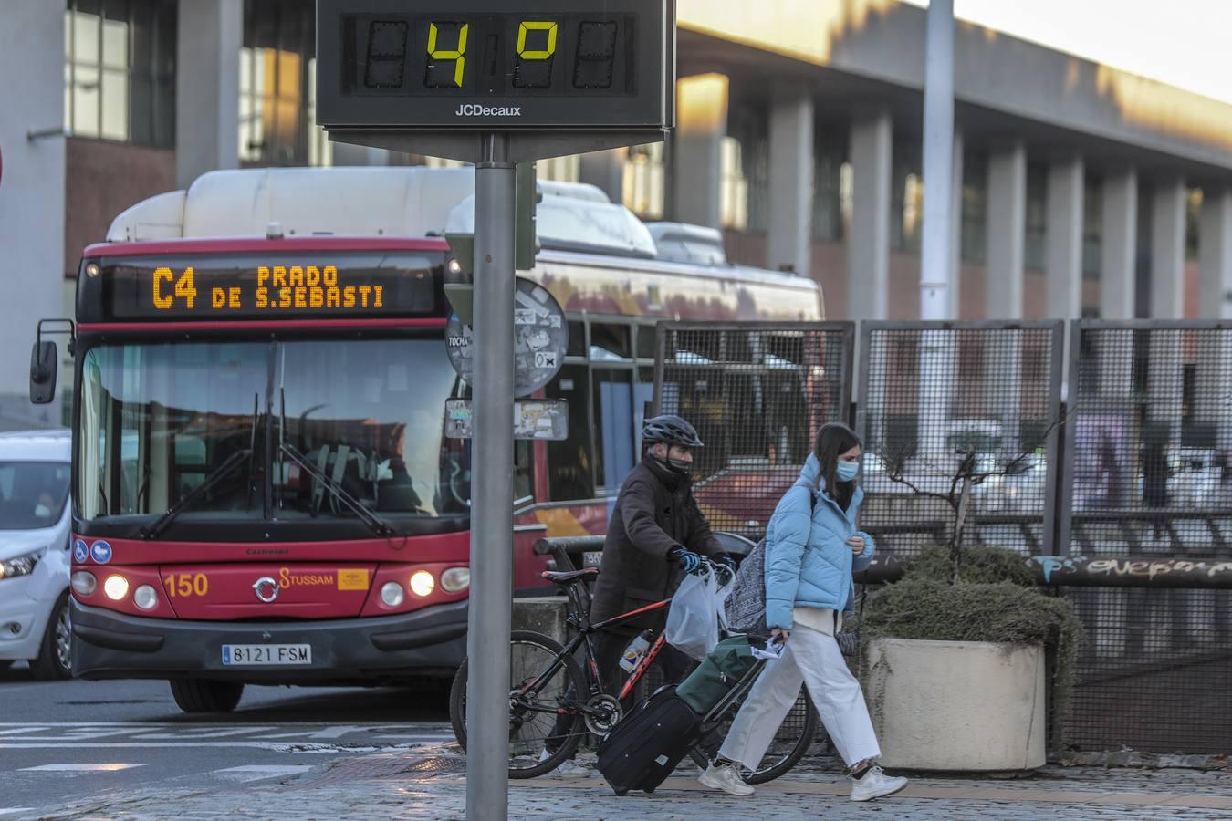 En imágenes: Sevilla, bajo cero