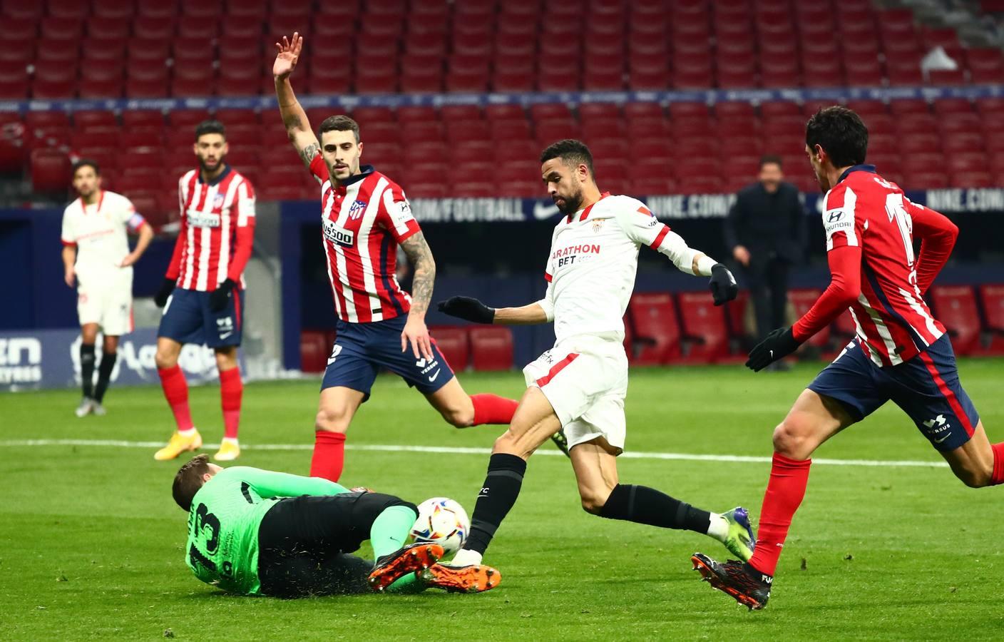 Las mejores imágenes del partido entre el Atlético de Madrid y el Sevilla