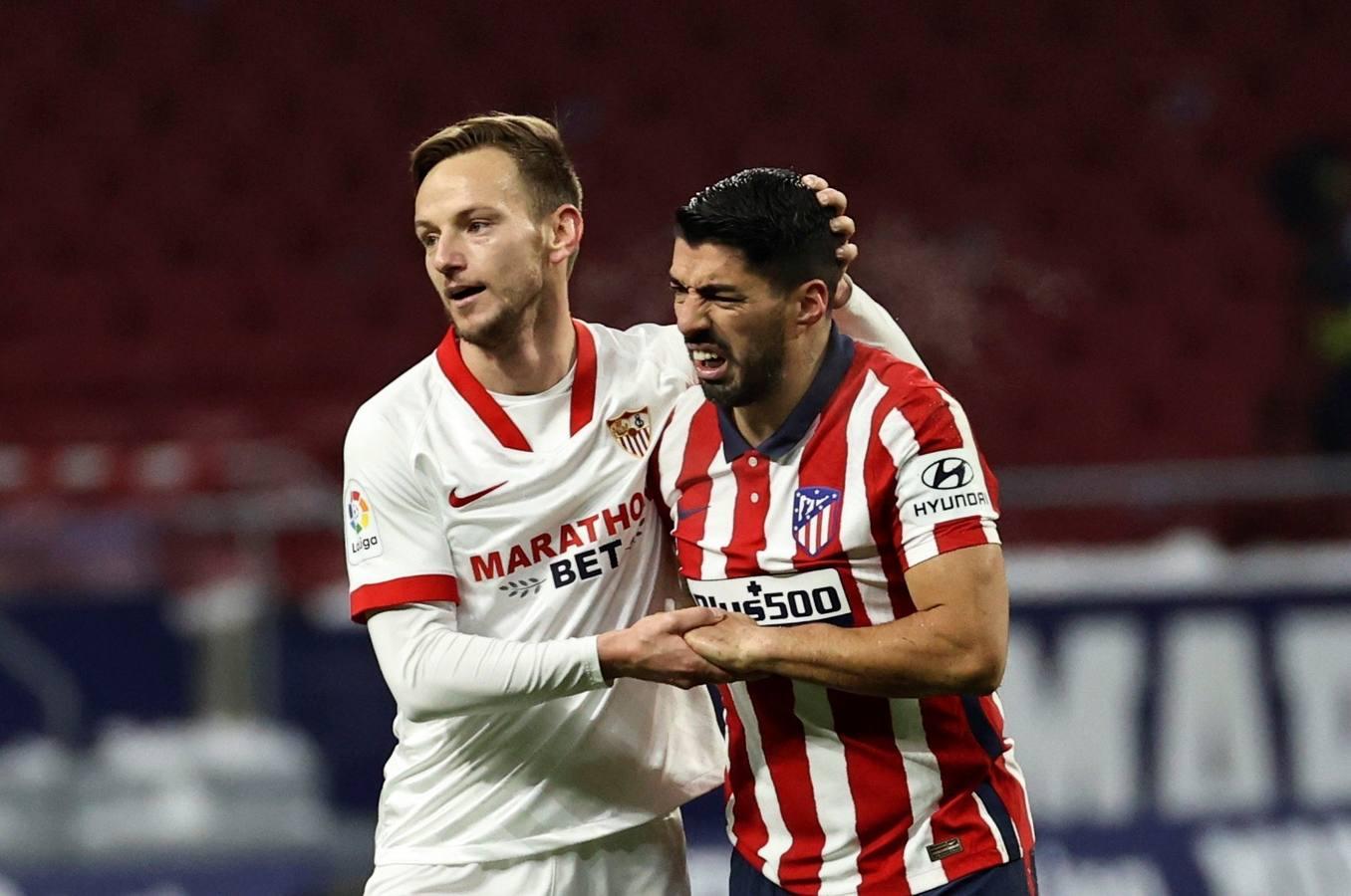 Las mejores imágenes del partido entre el Atlético de Madrid y el Sevilla