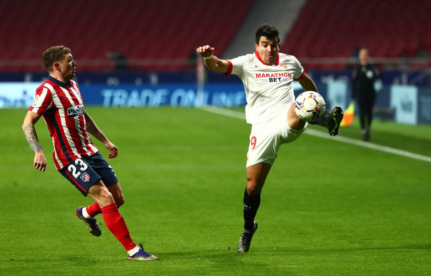 Las mejores imágenes del partido entre el Atlético de Madrid y el Sevilla