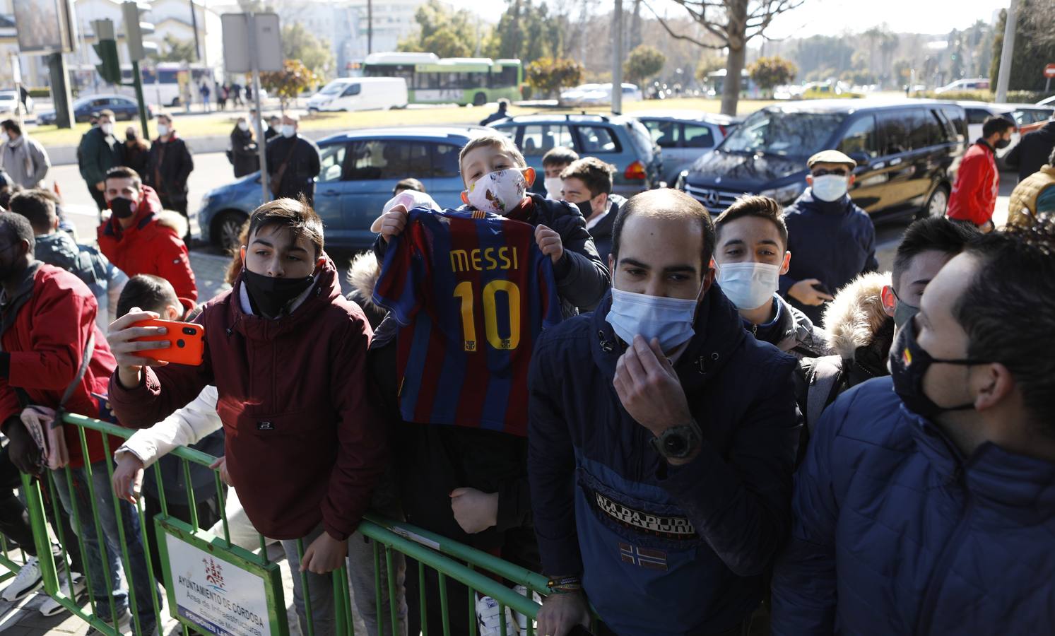 En imágenes, la llegada del Barcelona a Córdoba para disputar la Supercopa