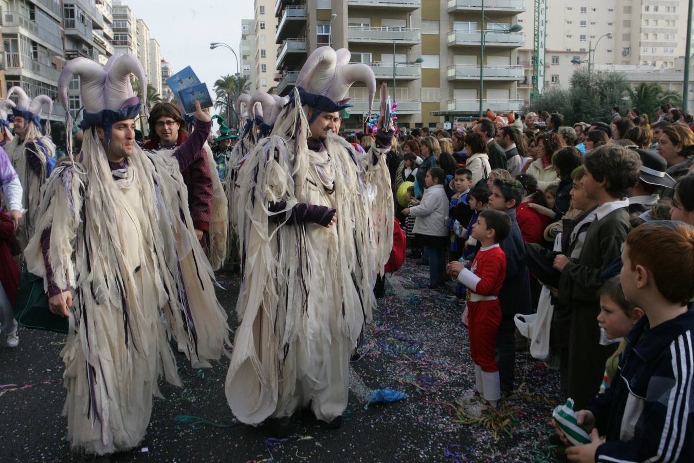 Como era tradición, los primeros premios en el desfile de la cabalgata de Carnaval.