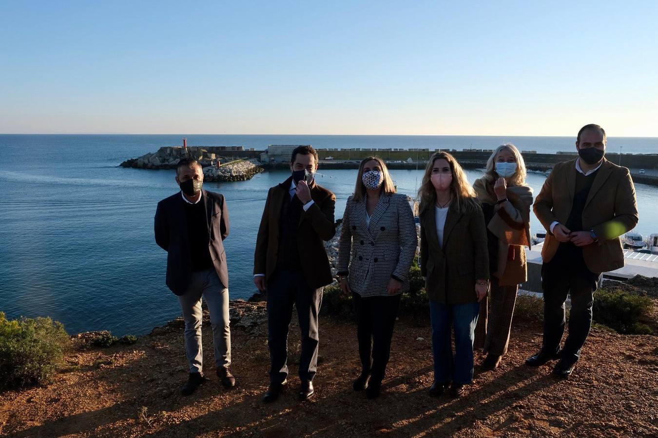 FOTOS: Así ha sido la visita de Juanma Moreno a Cádiz