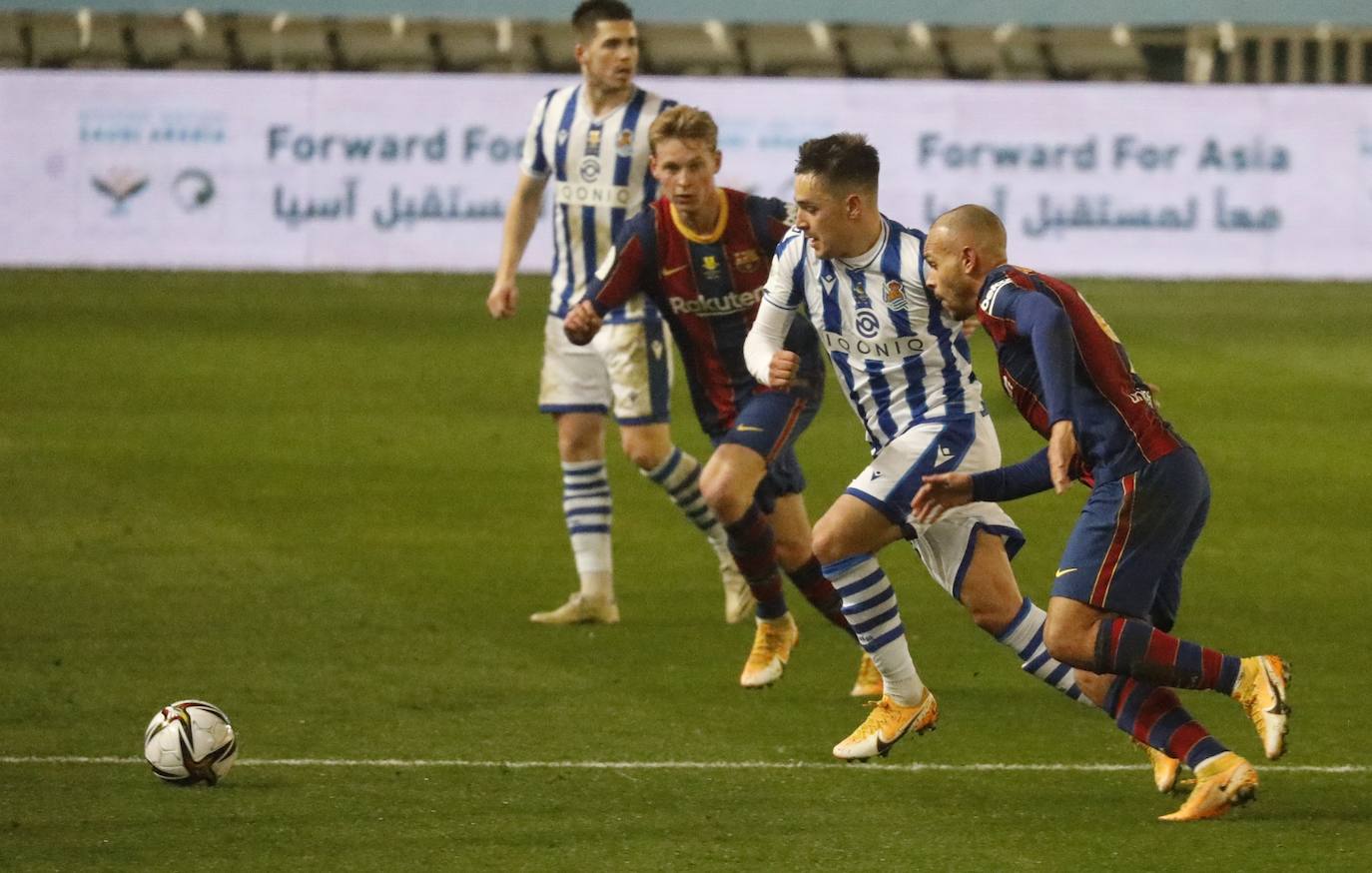 El Barcelona - Real de la Supercopa en El Arcángel de Córdoba, en imágenes