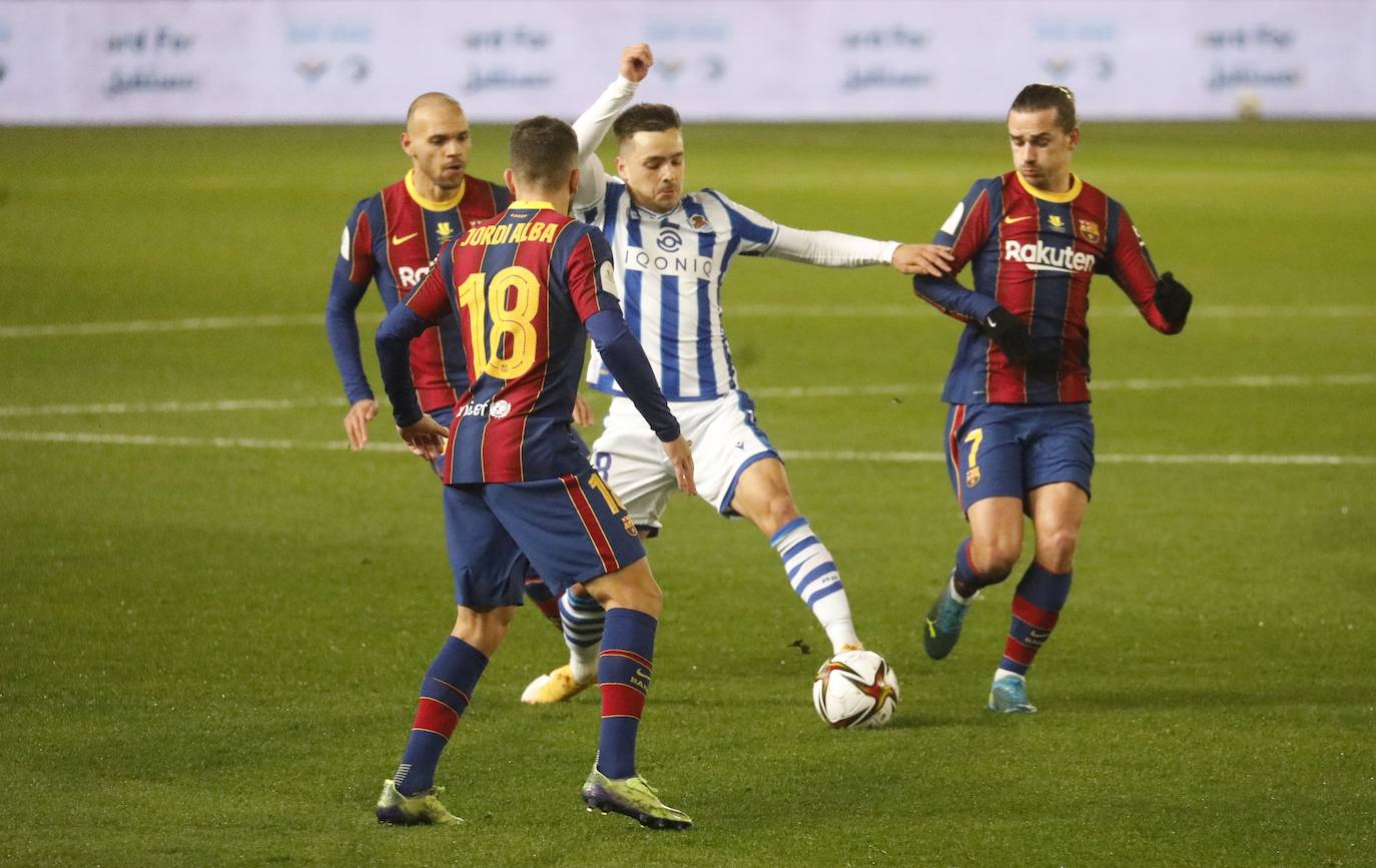 El Barcelona - Real de la Supercopa en El Arcángel de Córdoba, en imágenes