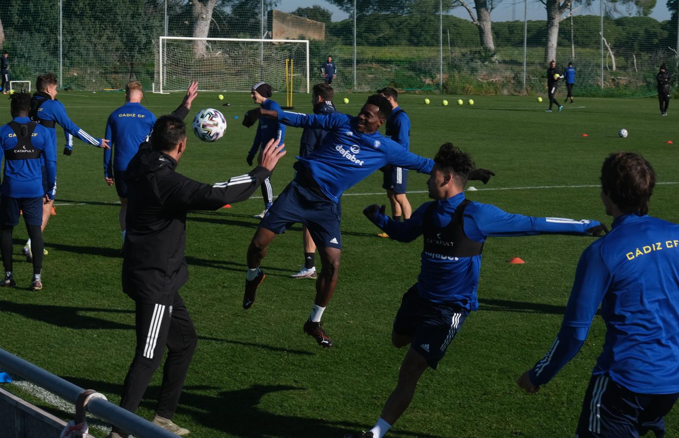 FOTOS: El entrenamiento del Cádiz CF, en imágenes