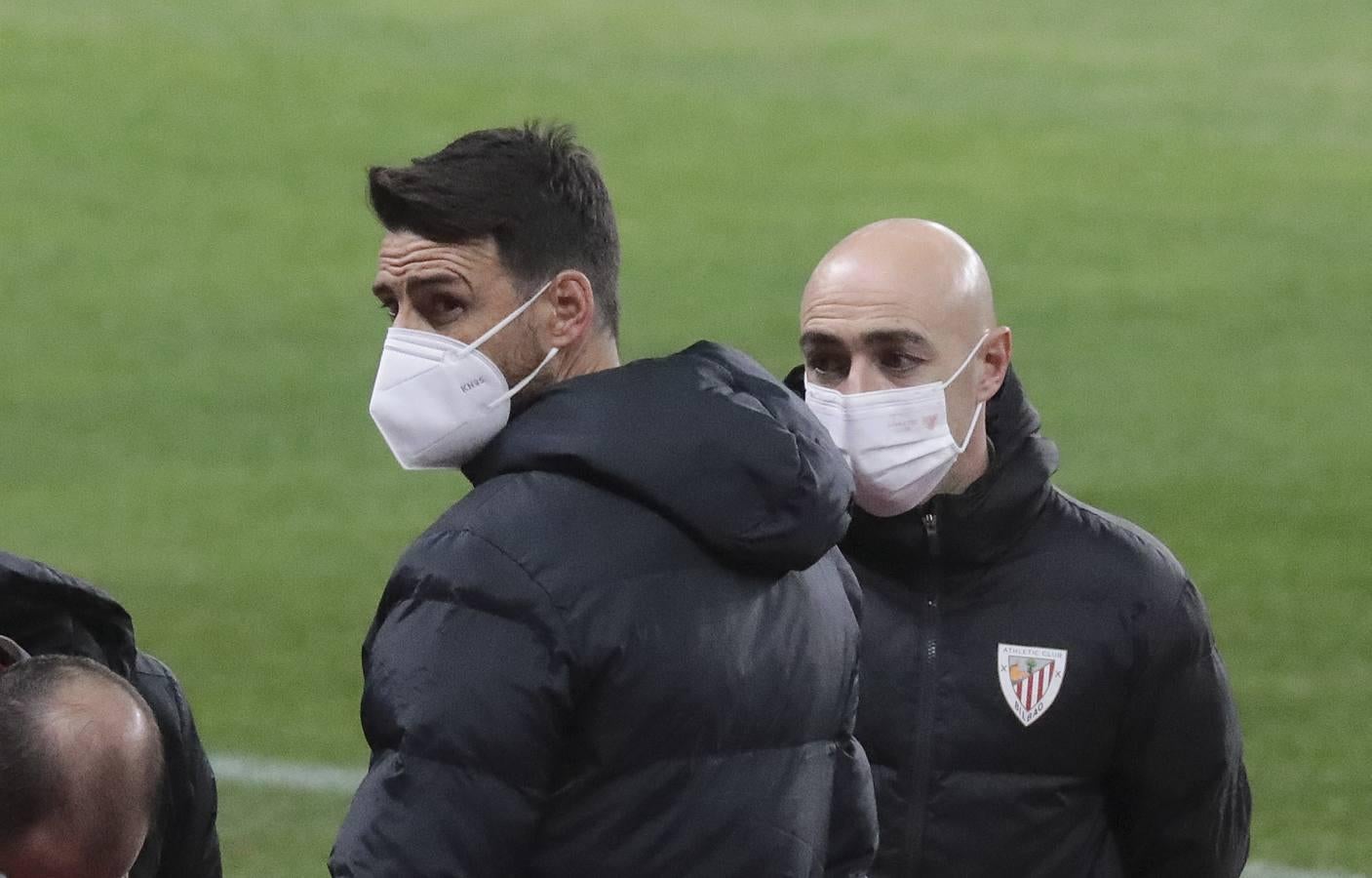 En imágenes, el entrenamiento del Athletic en Sevilla